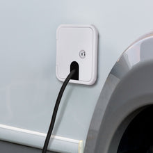 Load image into Gallery viewer, Low Profile Electric Cable Hatch Camper and RV Cord, 6” x 6.5” Inch