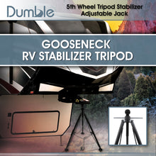 Load image into Gallery viewer, Gooseneck RV Stabilizer Tripod - 7500lb Cap Ball Joint Adjustable Jack