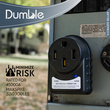 Load image into Gallery viewer, 50 AMP RV Surge Protector Plug - 14-50 Extension Cord Surge Adapter