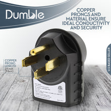 Load image into Gallery viewer, 50 AMP RV Surge Protector Plug - 14-50 Extension Cord Surge Adapter