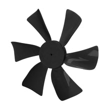 Load image into Gallery viewer, Fan Blades Replacement with Round Bore – 6” Inch Black RV Bathroom Fan
