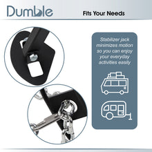Load image into Gallery viewer, 5th Wheel Tripod Stabilizer - 5000lb Cap Adjustable RV Jack Stabilizer
