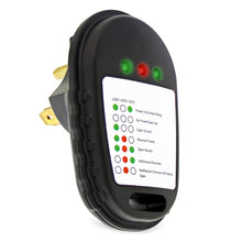 Load image into Gallery viewer, RV Outlet Tester Plug - 30 Amp Receptacle Tester RV Circuit Analyzer

