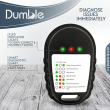 Load image into Gallery viewer, RV Outlet Tester Plug - 30 Amp Receptacle Tester RV Circuit Analyzer
