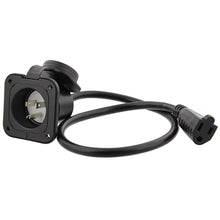 Load image into Gallery viewer, Power Inlet Port Plug 125v AC Port Plug 15 Amp RV Electrical Outlet
