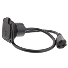 Load image into Gallery viewer, Power Inlet Port Plug 125v AC Port Plug 15 Amp RV Electrical Outlet

