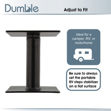 Load image into Gallery viewer, RV Step Stabilizer - 4-8in Camper Adjustable Height Step Stabilizer
